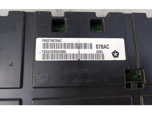 Панель приборов P68274078AC Jeep Cherokee