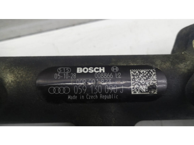 Vstřikovací lišta F00R001823, 05913090J Audi A4 S4 B7 8E 8H pro naftový motor 3.0 BKN