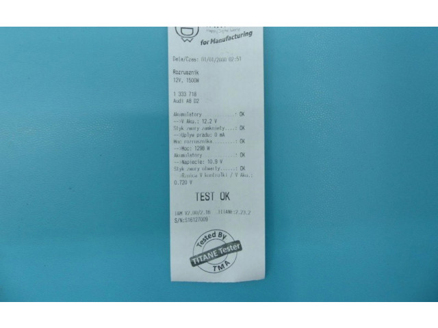 Zámek zadních dveří 0001108175, IMPRK1333718   Audi A8 S8 D2 4D 2002