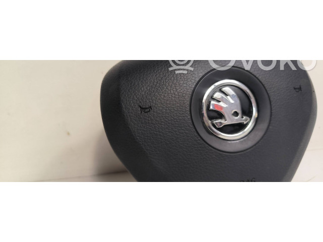 Подушка безопасности водителя 5E0880201, 307773399340 Skoda Fabia Mk2 (5J)