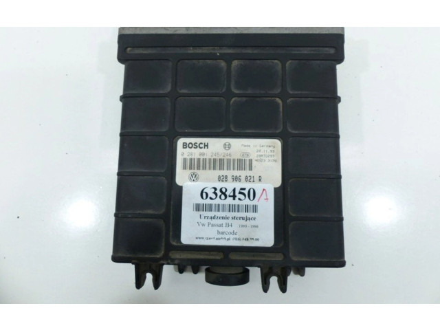 Блок управления двигателем Блок управления IMPRK638450   Volkswagen PASSAT B4