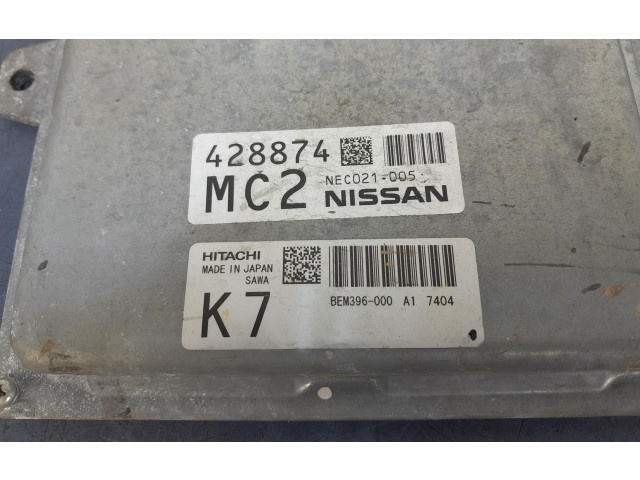 Блок управления двигателем Блок управления BEM396-000   Infiniti Q50