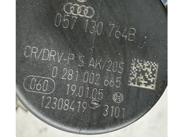 Топливная рампа 0281002665, 057130764B   Audi A6 S6 C6 4F   для двигателя BPP