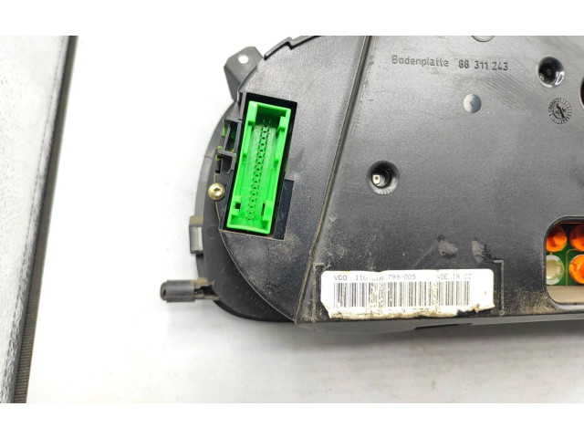 Панель приборов 110008799 Skoda Octavia Mk1 (1U)