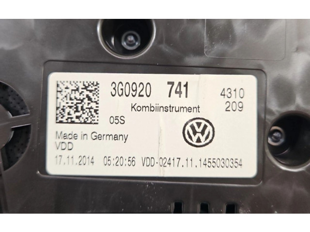 Панель приборов 3G0920741, IMPRK1388705   Volkswagen PASSAT B8       