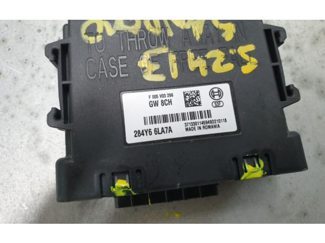 Блок комфорта 284Y66LA7A, F005V03266 Dacia Sandero