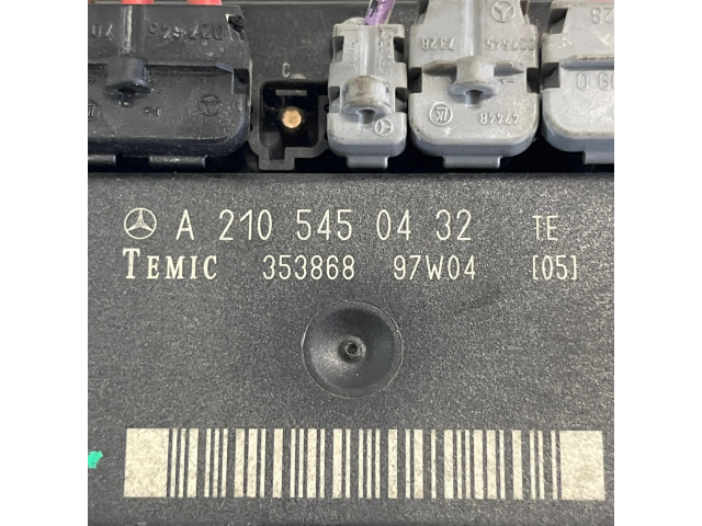 Блок управления A2105450432, 353868   Mercedes-Benz E W210
