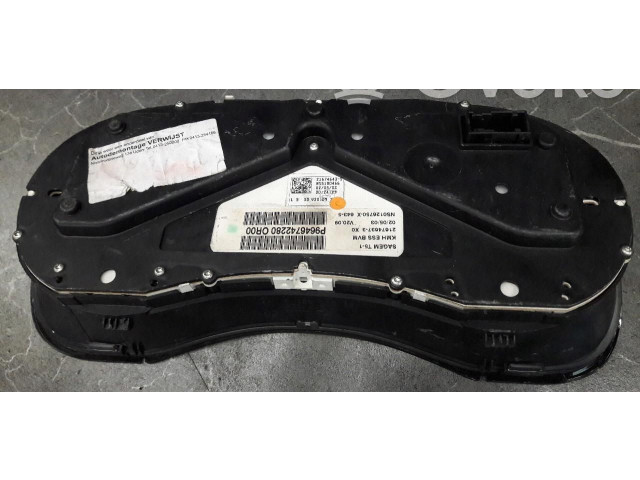 Přístrojová deska Peugeot 307 2008 9646742280