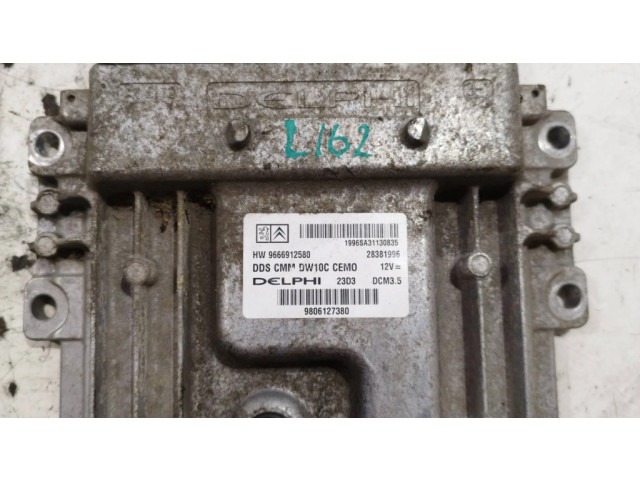 Řídící jednotka 9666912580, 9806127380 Toyota Proace 2013