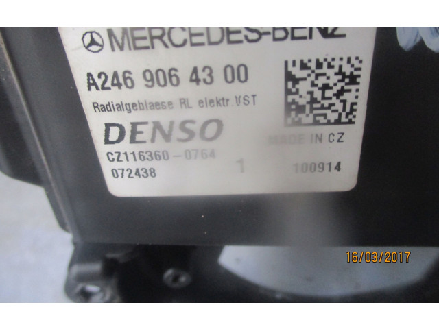 Вентилятор печки    A2469064300   Mercedes-Benz A W176