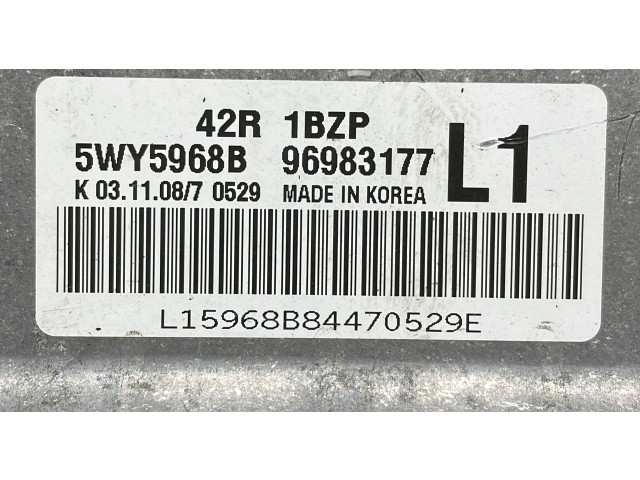 Řídící jednotka Chevrolet Aveo 2009