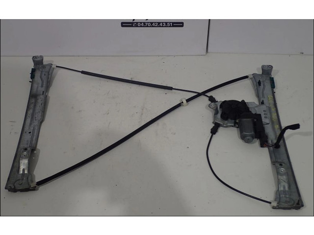 Передний комплект электрического механизма для подъема окна Renault Clio III 2005 - 2012 года