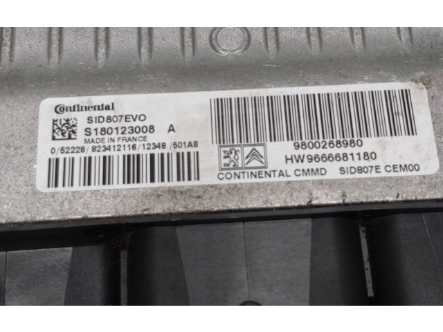 Řídící jednotka 9800268980 Peugeot 5008 2013