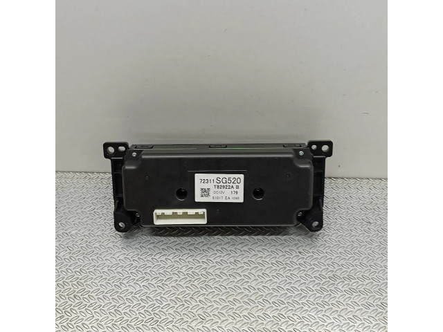 Блок управления климат-контролем 72311SG520, T82922AB   Subaru Forester SJ