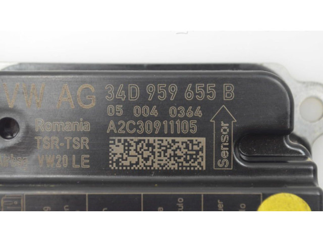 Блок подушек безопасности 34D959655B   Skoda Rapid (NH)