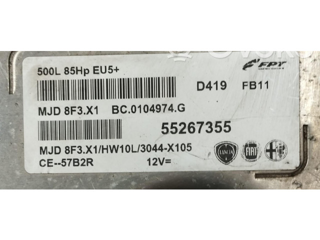 Комплект блоков управления 55267355, 55267355   Fiat 500L