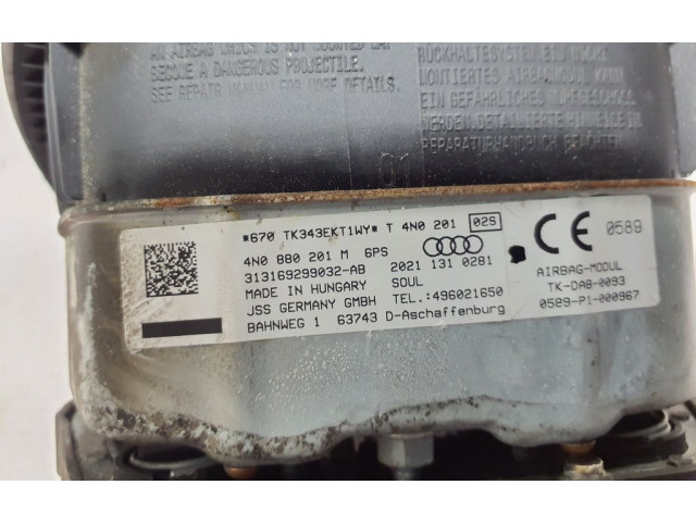 Подушка безопасности водителя 4N0880201M   Audi A6 S6 C8 4K