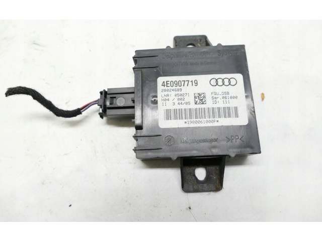 Блок управления сигнализации