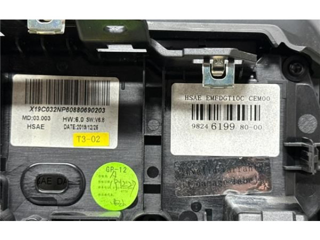 Дисплей    9824619980, 9824619980   Peugeot 2008 II