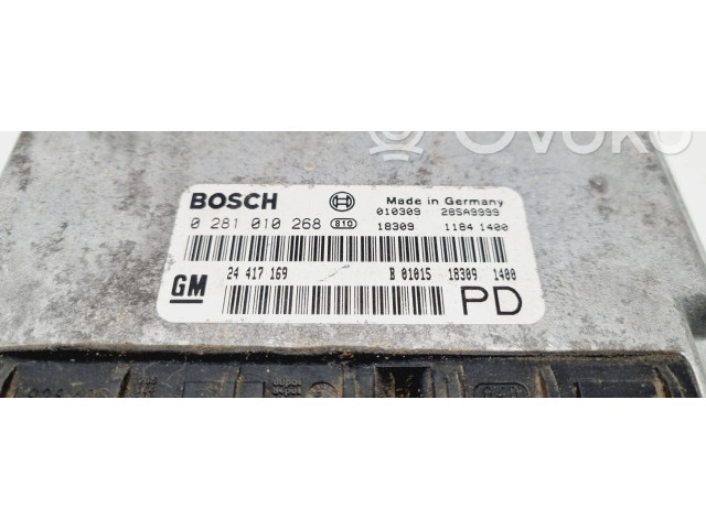 Řídící jednotka 09228757, 354130001 Opel Zafira A 2001