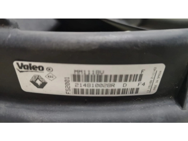 Вентилятор радиатора 214810028R, 214810011R Renault Megane III 1.6