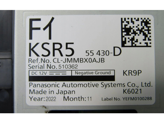 Přístrojová deska  Mazda CX-60 2023 KSR555430D, CLJMMBX0AJB  