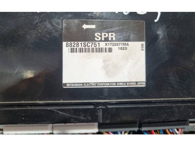Блок управления 88281SC751, X1T22877MA Subaru Forester SH