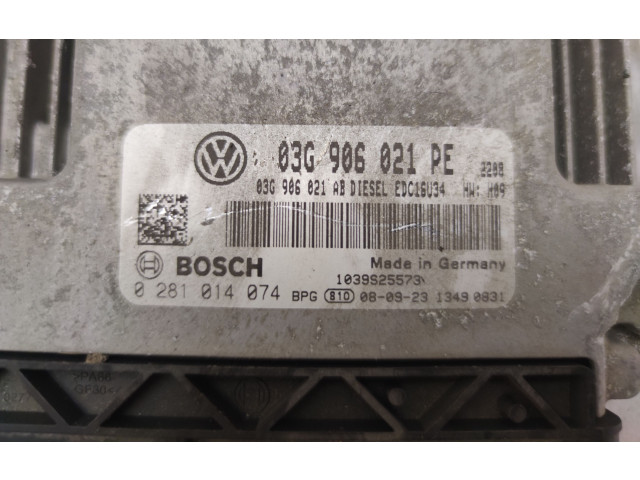 Řídící jednotka 03G906021PE Volkswagen Caddy 2005