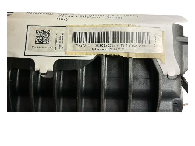 Подушка безопасности пассажира 8P0880202D, BE5C55D10W2 Audi A3 S3 A3 Sportback 8P