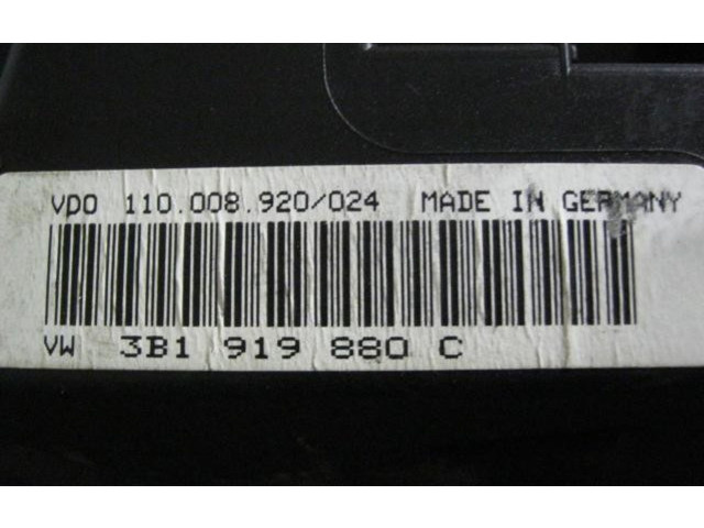 Přístrojová deska Volkswagen Passat Alltrack 1999