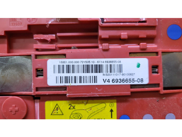 Узел подключения плюсовых проводов