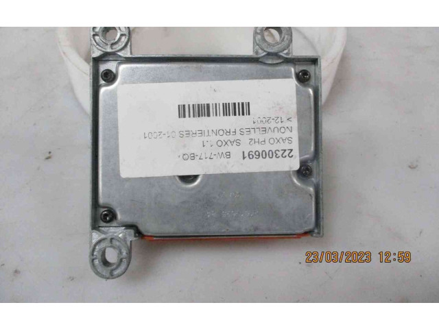 Блок подушек безопасности 9643735880, 22300691   Citroen Saxo