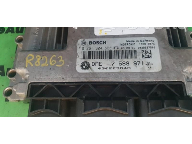 Блок управления двигателем Блок управления 0261S04563, 7589971   Mini Cooper Hatch Hardtop