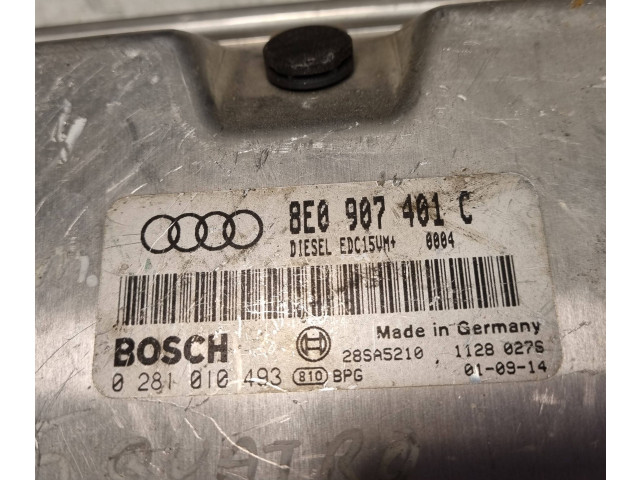Блок управления климат-контролем 8E0907401C, 28SA5210 Audi A6 S6 C6 4F