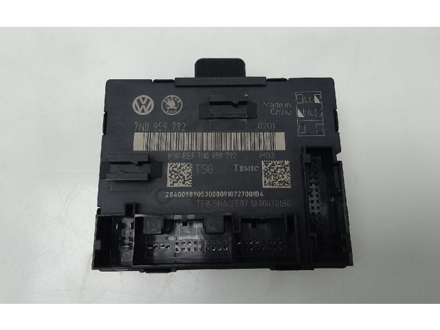 Блок управления 7n0959792   Skoda Yeti (5L)