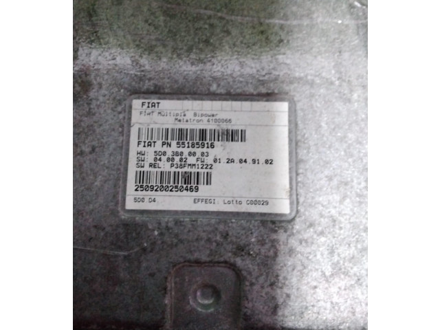 Řídící jednotka 2509200250469, 2509200250469 Fiat Multipla 2004