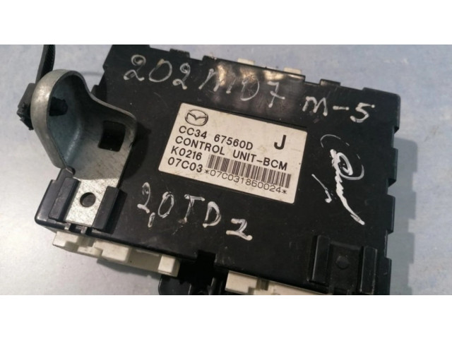 Блок комфорта CC3467560D, K021607C03 Mazda 5