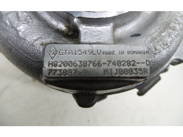 Turbodmychadlo Турбина GTA1549LV, 740282 Nissan Qashqai+2