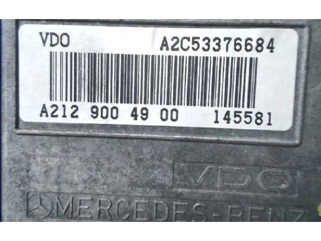 Дисплей    2129008707, 2129008707   Mercedes-Benz E C207 W207
