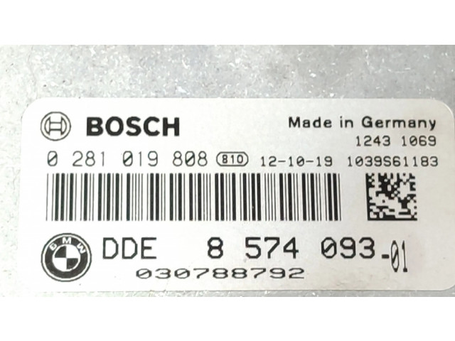Řídící jednotka 0281019808 BMW M3 F80 2012