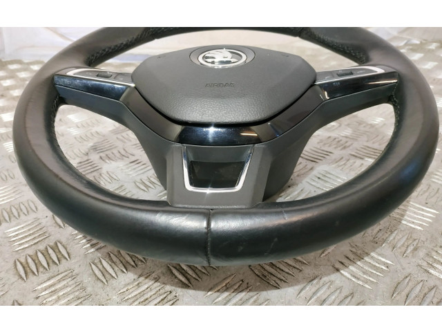 Руль Skoda Superb B8 (3V) 2015-- года 3V0419091L, 3V0880201F