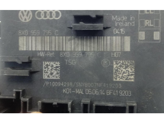 Блок управления двигателя 8X0959795C   Audi Q3 8U