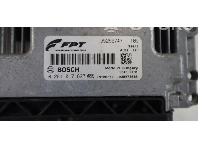 Блок управления двигателем Блок управления 55259747   Fiat 500L