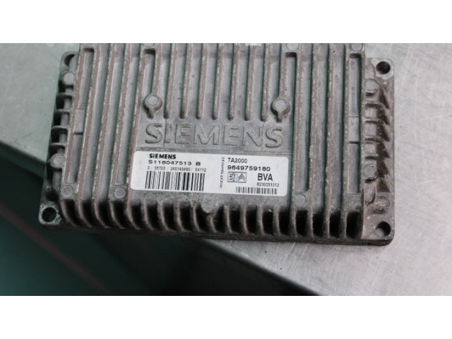 Блок управления коробкой передач 9649759180, S118047513B Citroen Xsara Picasso