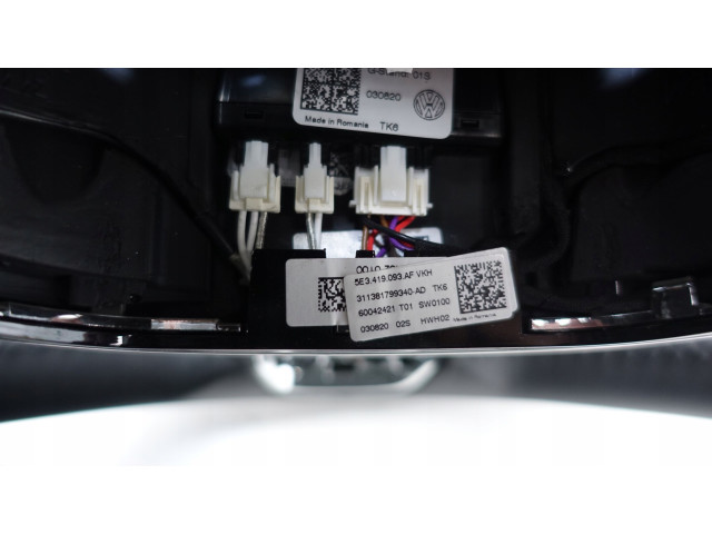 Руль Skoda Octavia Mk4 2019 - года KIEROWNICA MULTIFUNKCYJNA SKODA OCTAVIA IV 4 5E3 5E3419093AF