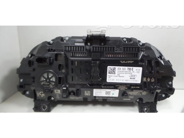 Панель приборов 83A920700E Audi Q3 F3