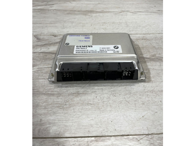 Řídící jednotka 7533651, 7537813 BMW Z4 E85 E86 2003