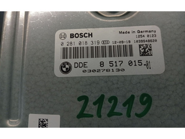 Блок управления двигателя 851701501, 0281018319BOSCH BMW X5 E70