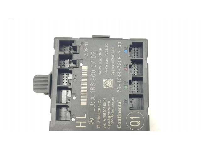 Блок управления A1669006702 Mercedes-Benz ML AMG W166