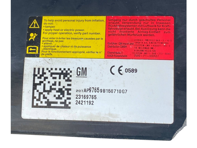 Подушка безопасности в сиденье 23169765   Chevrolet Camaro